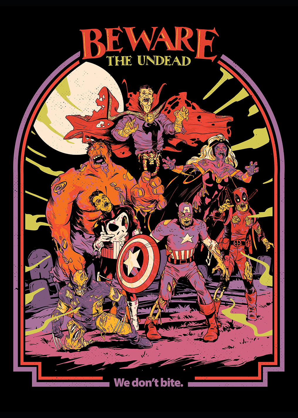 Marvel Zombies: Beware The Undead: постер из коллекции Marvel