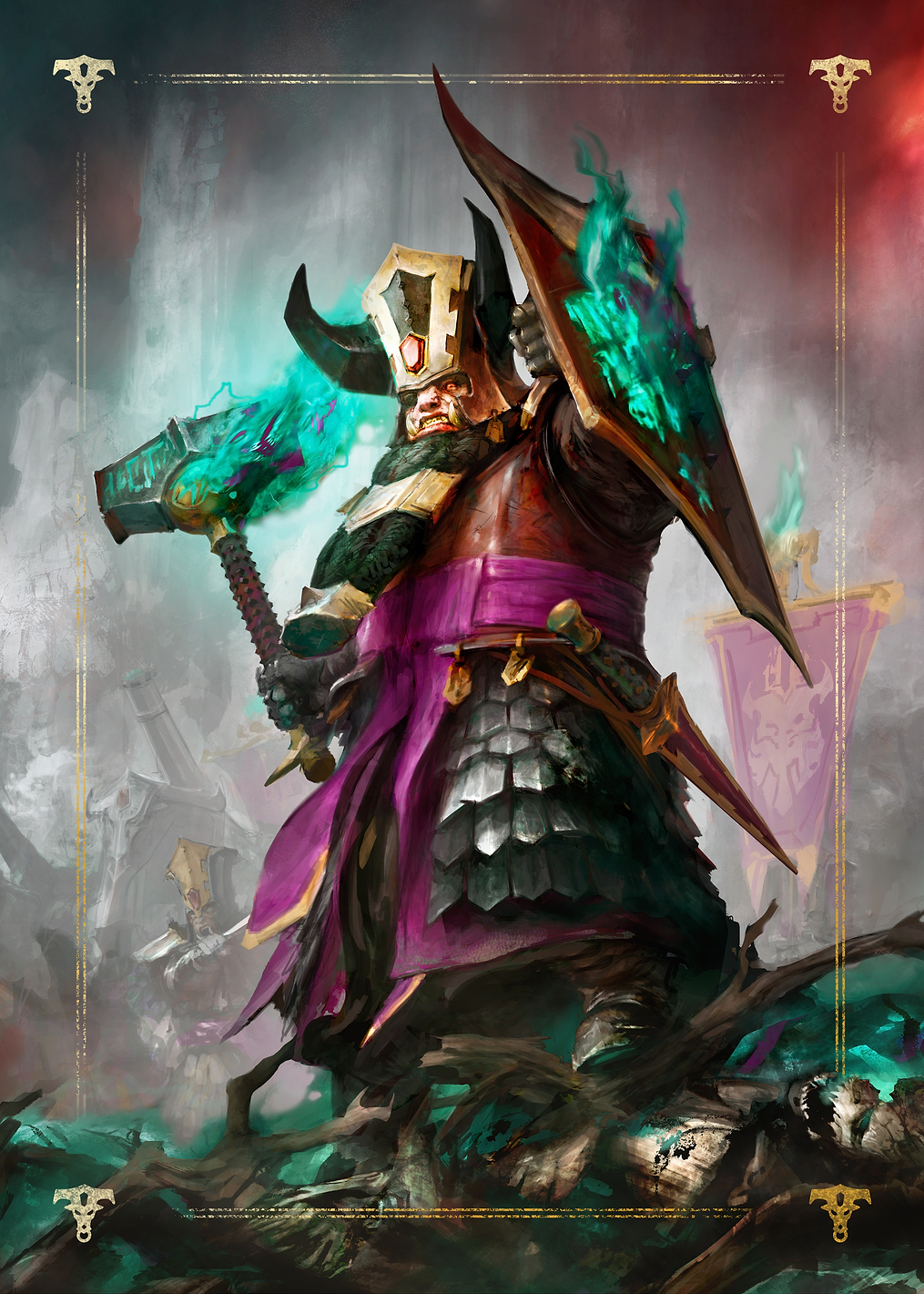 Infernal Cohort Champion: постер из коллекции Warhammer