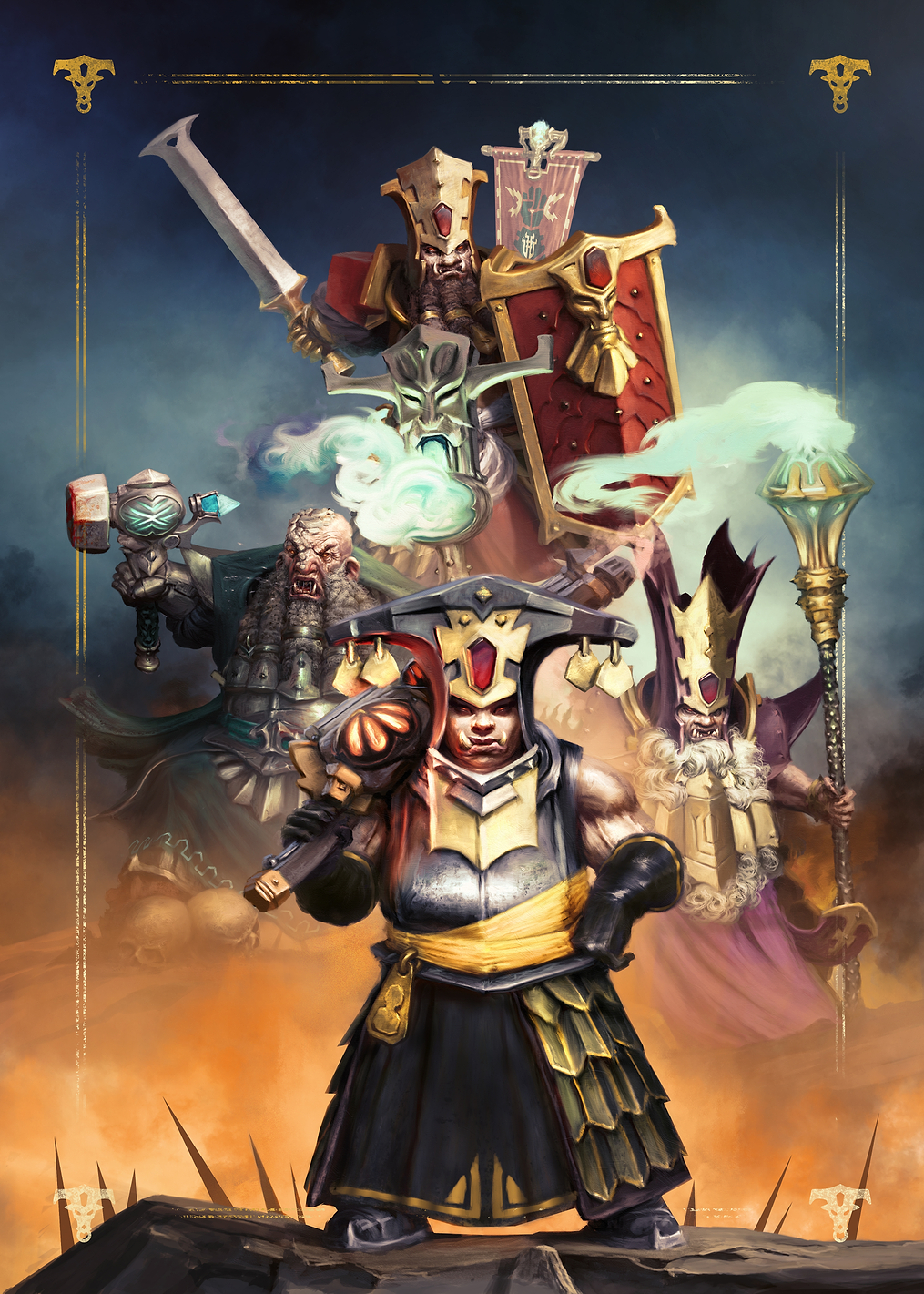 Infernal Cohort: постер из коллекции Warhammer