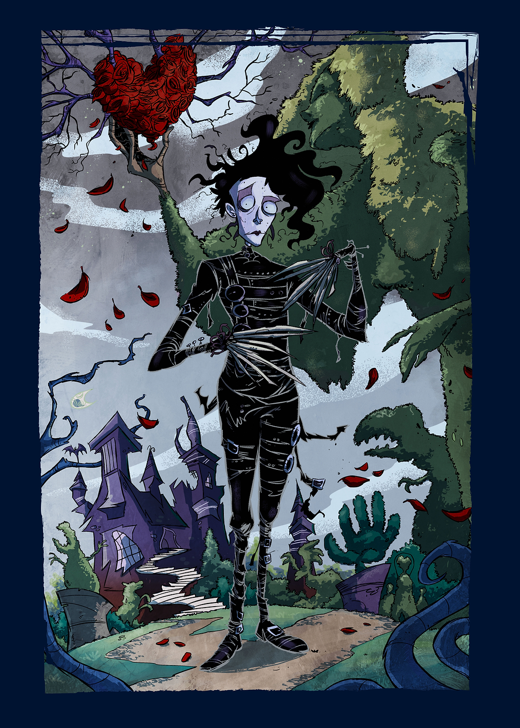 Edward Scissorhands: A Sculpted Heart / PLATINA