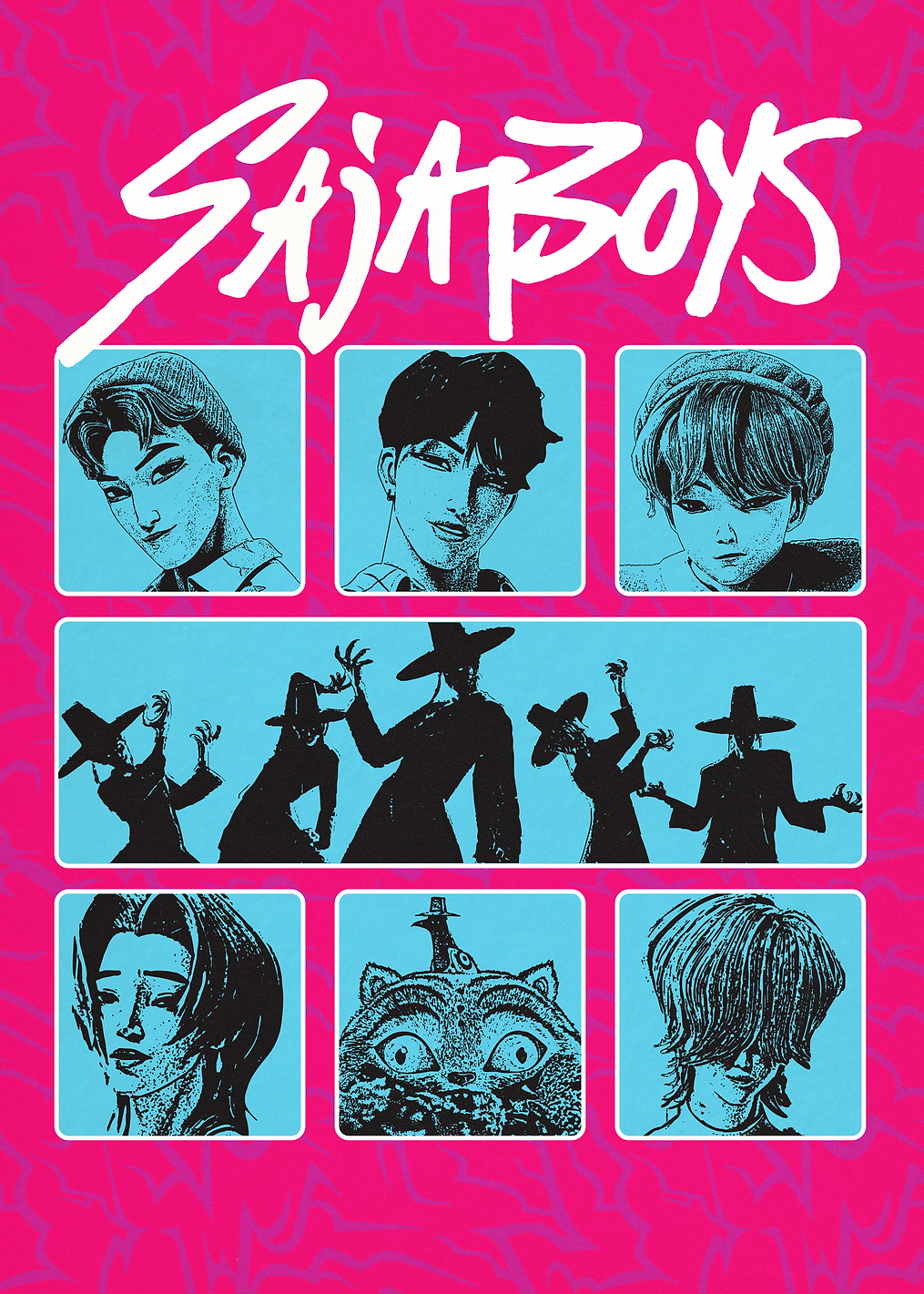 Sajaboys: Echoes of Shadows: постер из коллекции KPop Demon Hunters