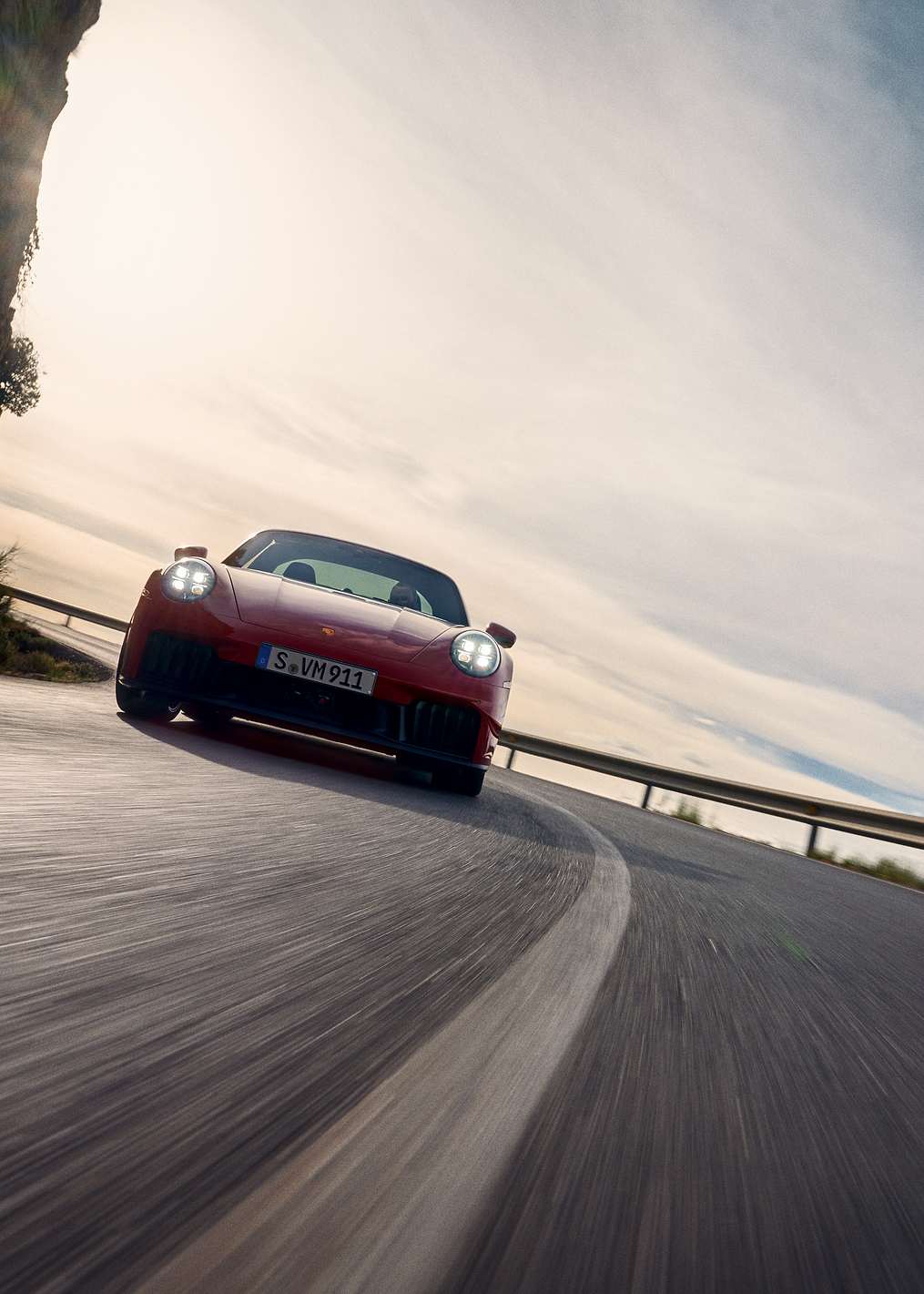 Dynamic Porsche 911 Cornering Drive: постер из коллекции Porsche