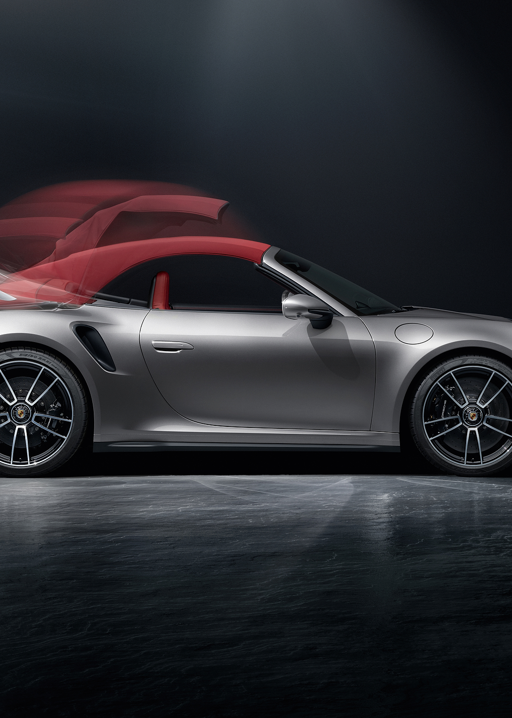 Unfolding Elegance: Porsche 911 Cabriolet: постер из коллекции Porsche
