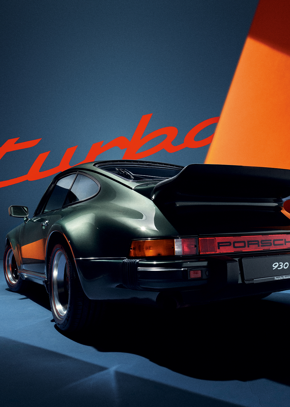 Iconic Porsche 930 Turbo Power: постер из коллекции Porsche