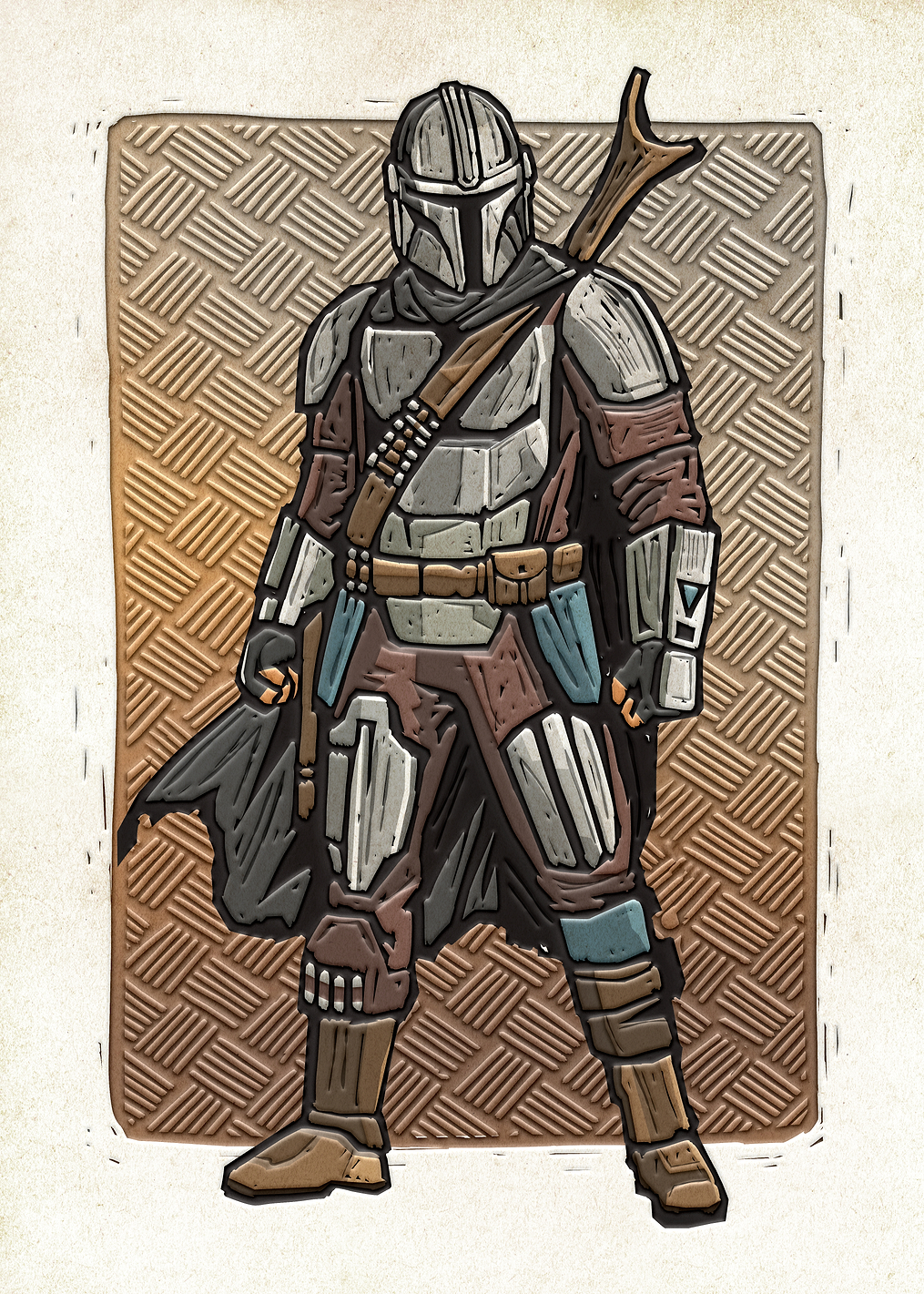 The Mandalorian: Beskar Bounty Hunter: постер из коллекции Star Wars