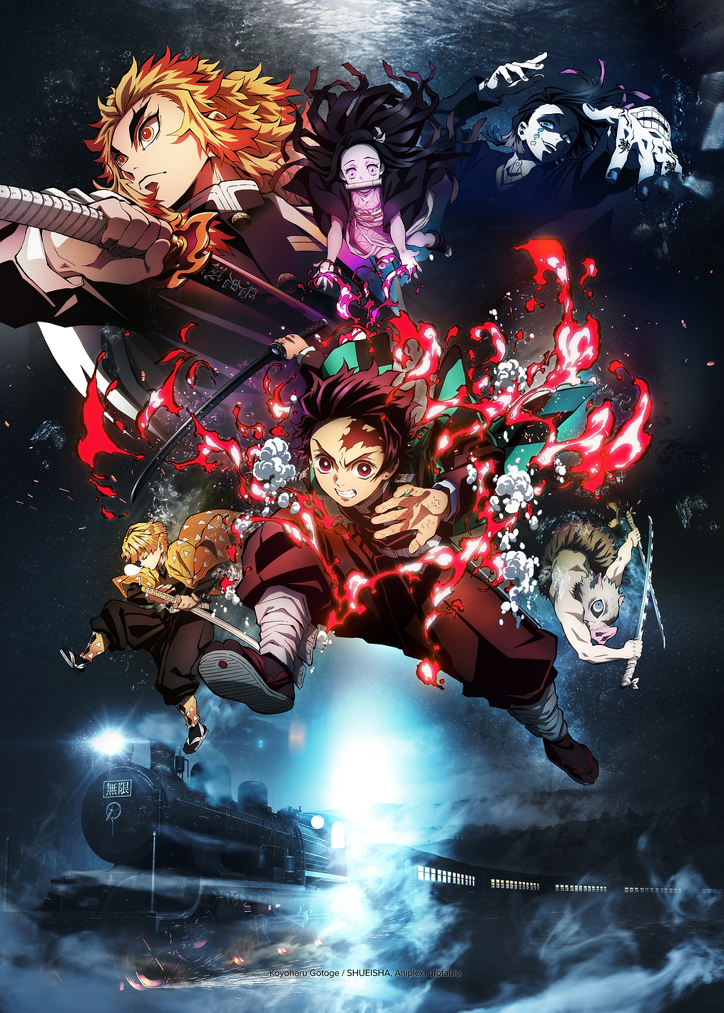 Demon Slayer Mugen Train Arc: Everything Is On Fire: постер из коллекции Demon Slayer