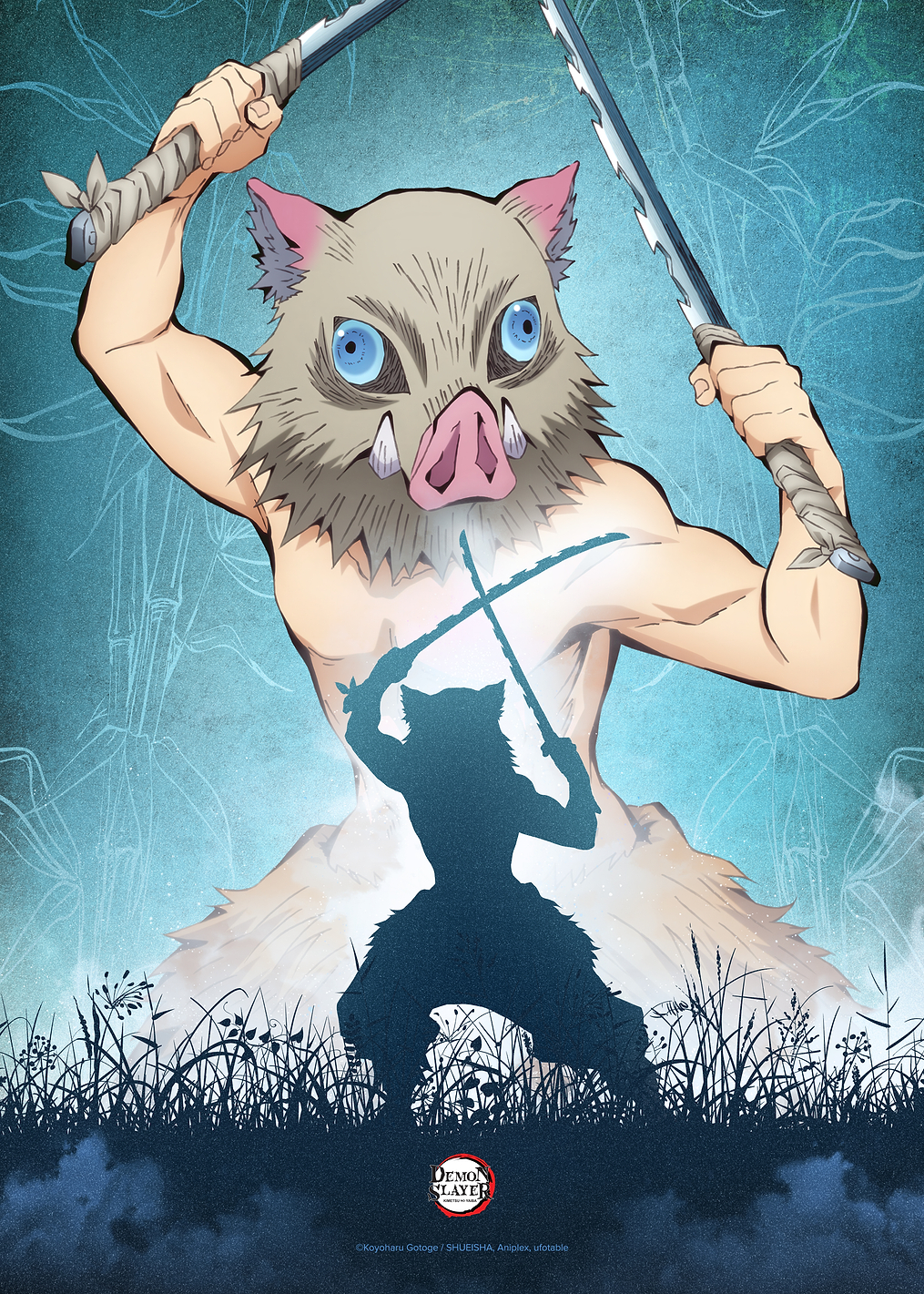 Inosuke: King of the Mountains: постер из коллекции Demon Slayer