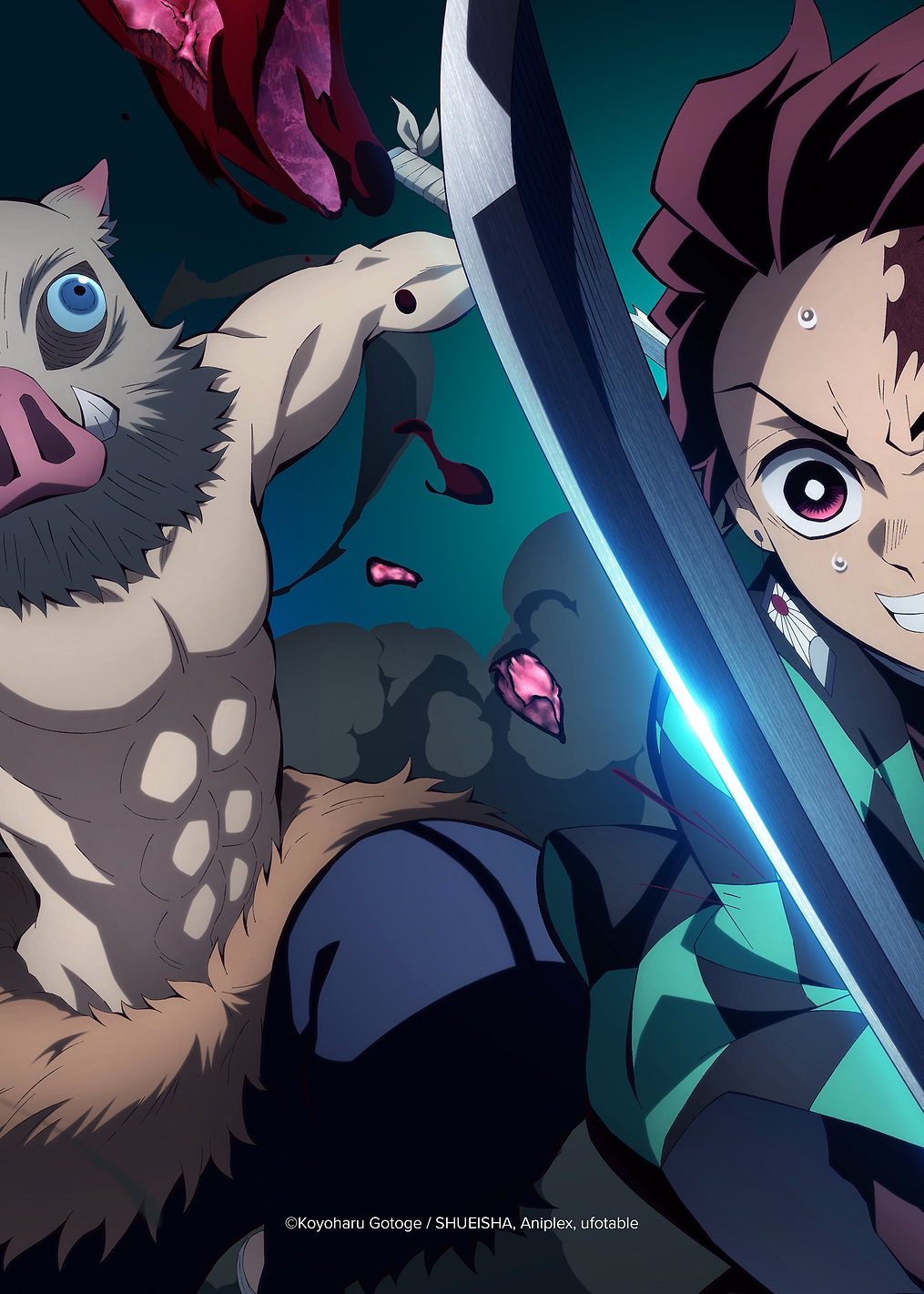 Demon Slayer Mugen Train Arc: Teamwork is Just Shouting: постер из коллекции Demon Slayer