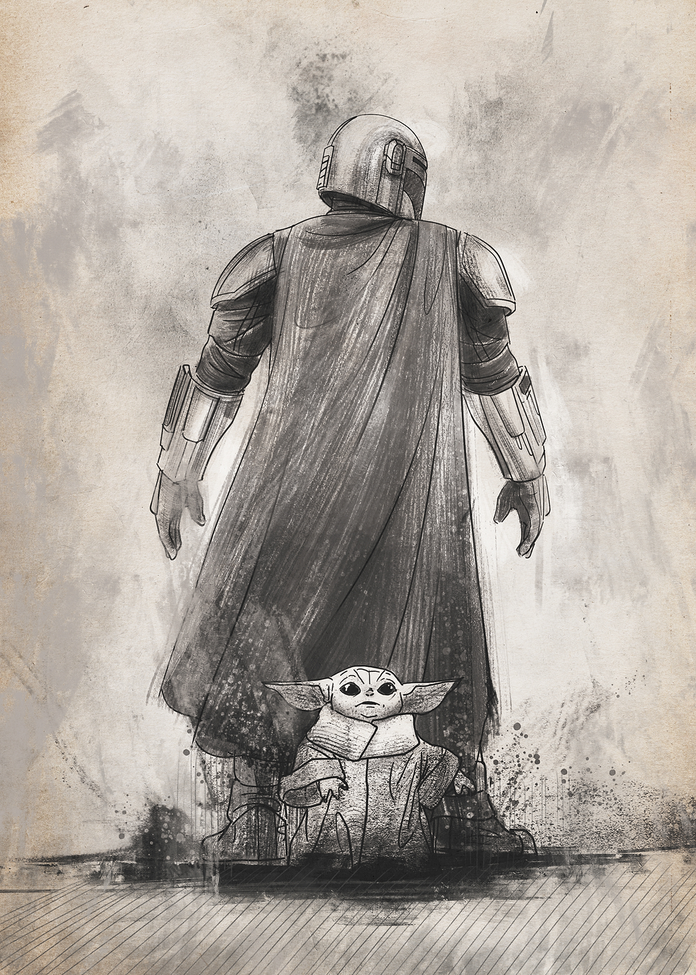 The Way: Mandalorian and Grogu: постер из коллекции Star Wars