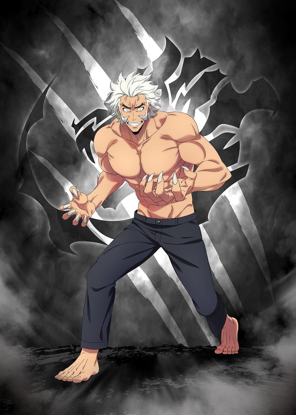 Solo Leveling: Baek Yoonho's Beast Form: постер из коллекции Solo Leveling