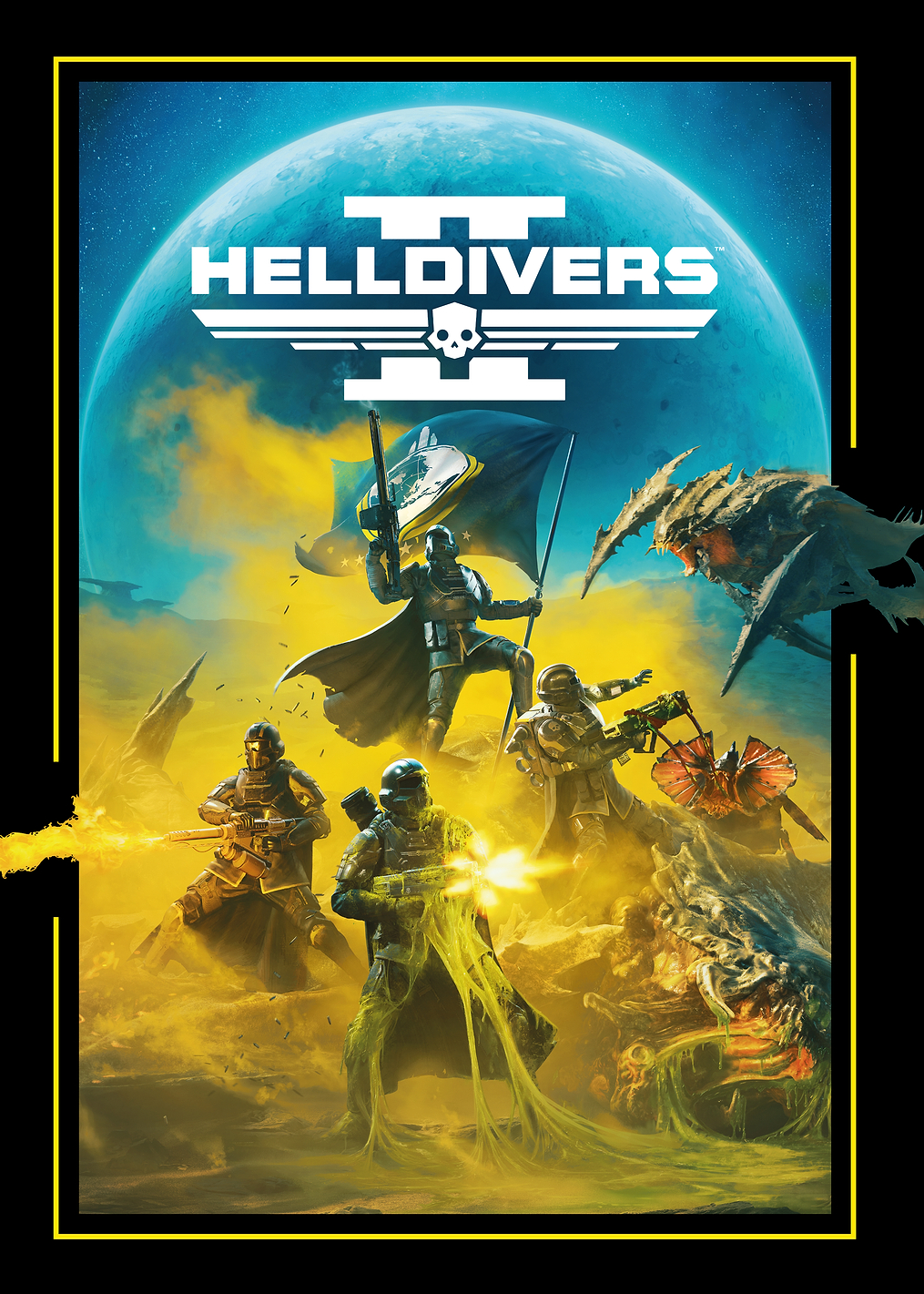 Helldivers: Galactic Combat Unleashed: постер из коллекции HELLDIVERS