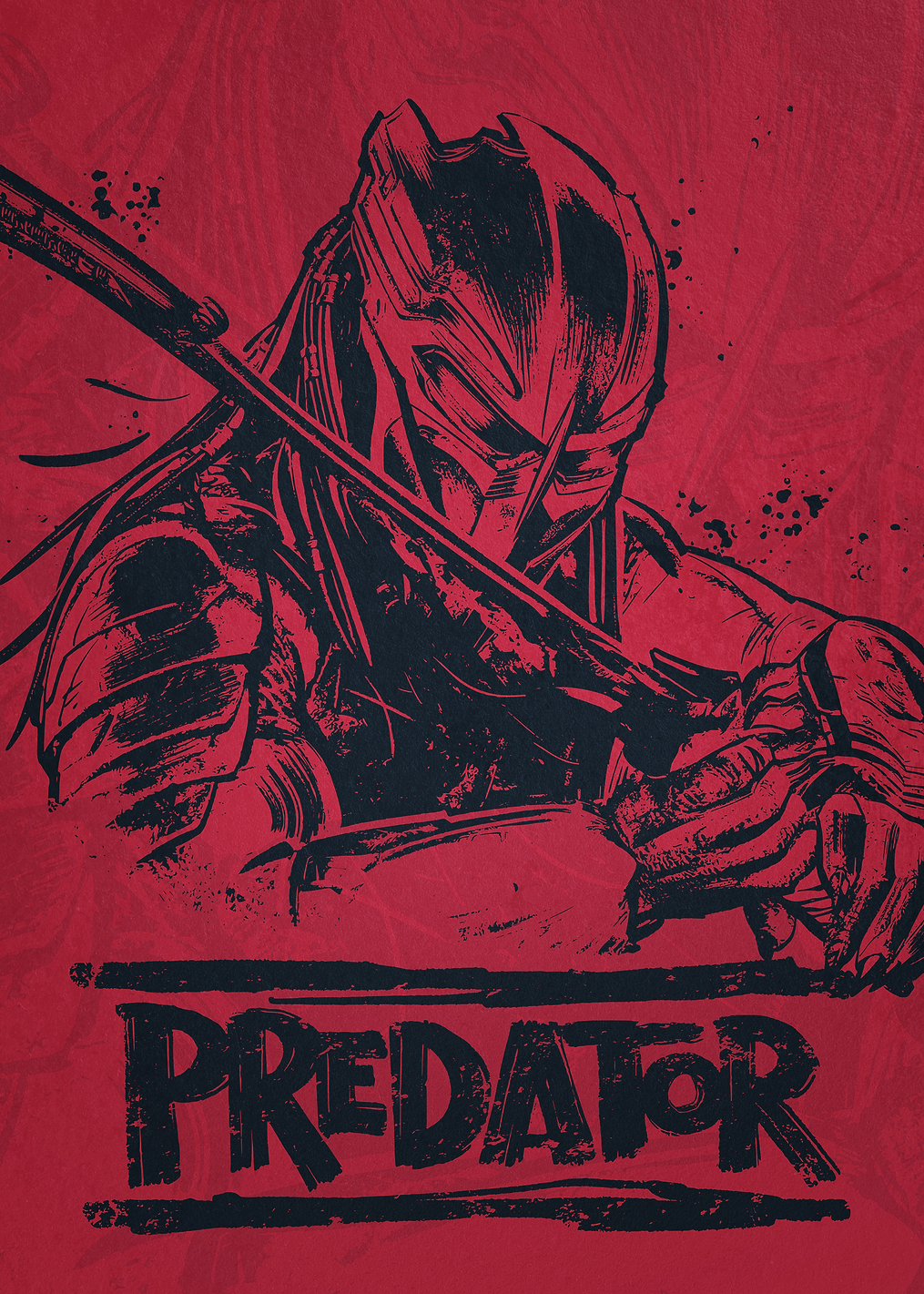 Predator: Badlands - Hunter's Stance: постер из коллекции Predator
