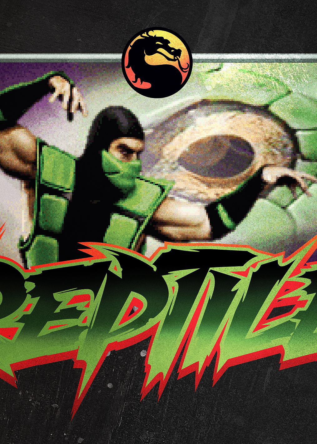 Reptile's Gaze: Mortal Kombat Warrior: постер из коллекции Mortal Kombat