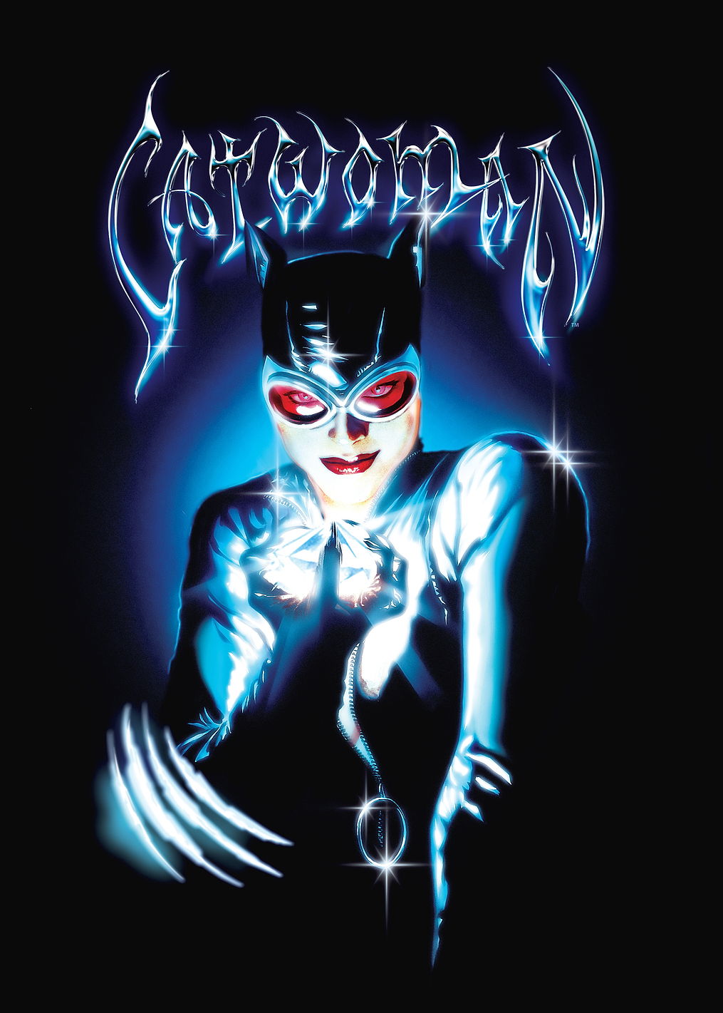 Catwoman's Electric Allure: постер из коллекции DC Comics