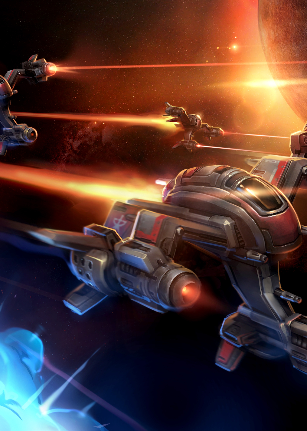StarCraft Wraith Fighters: постер из коллекции StarCraft