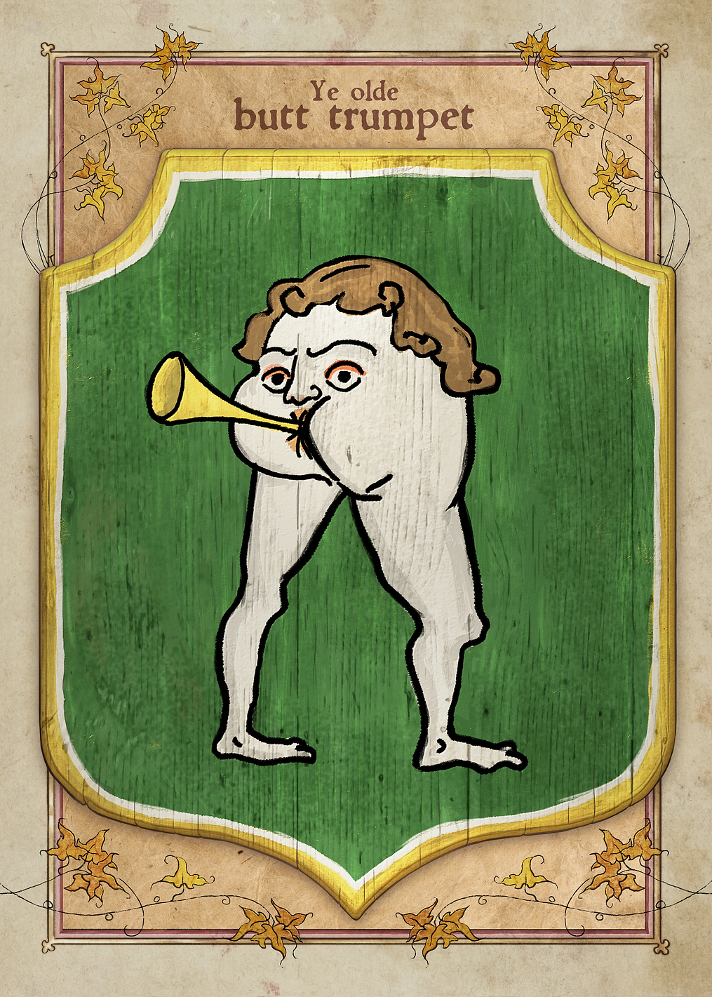 Ye Olde Butt Trumpet / PLATINA