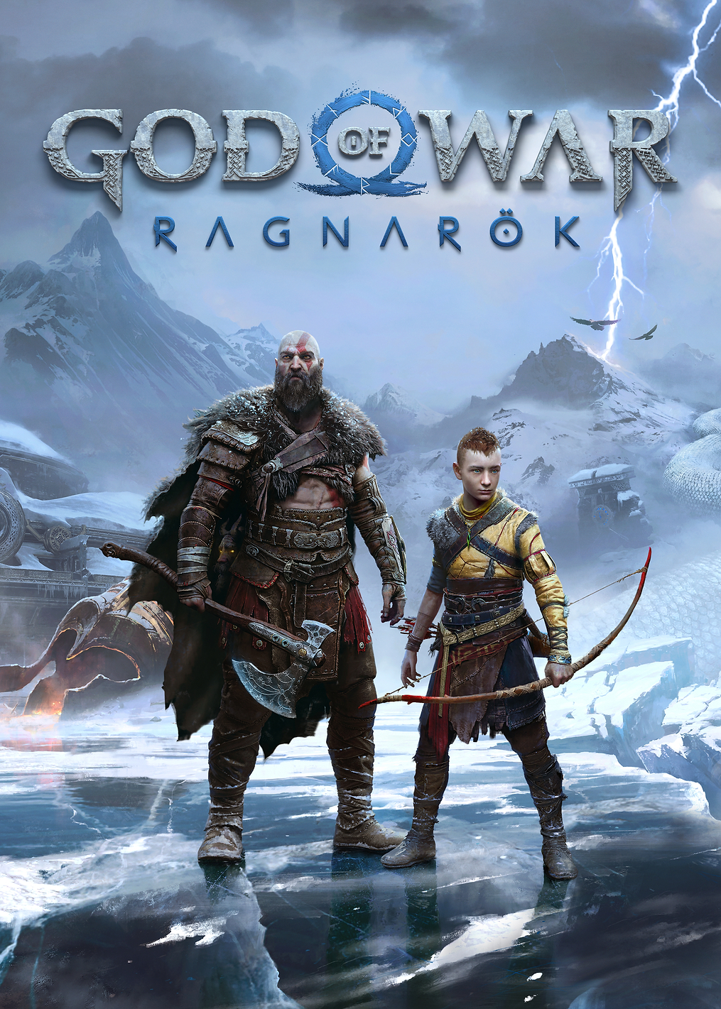 Kratos and Atreus: Ragnarök's Embrace / PLATINA