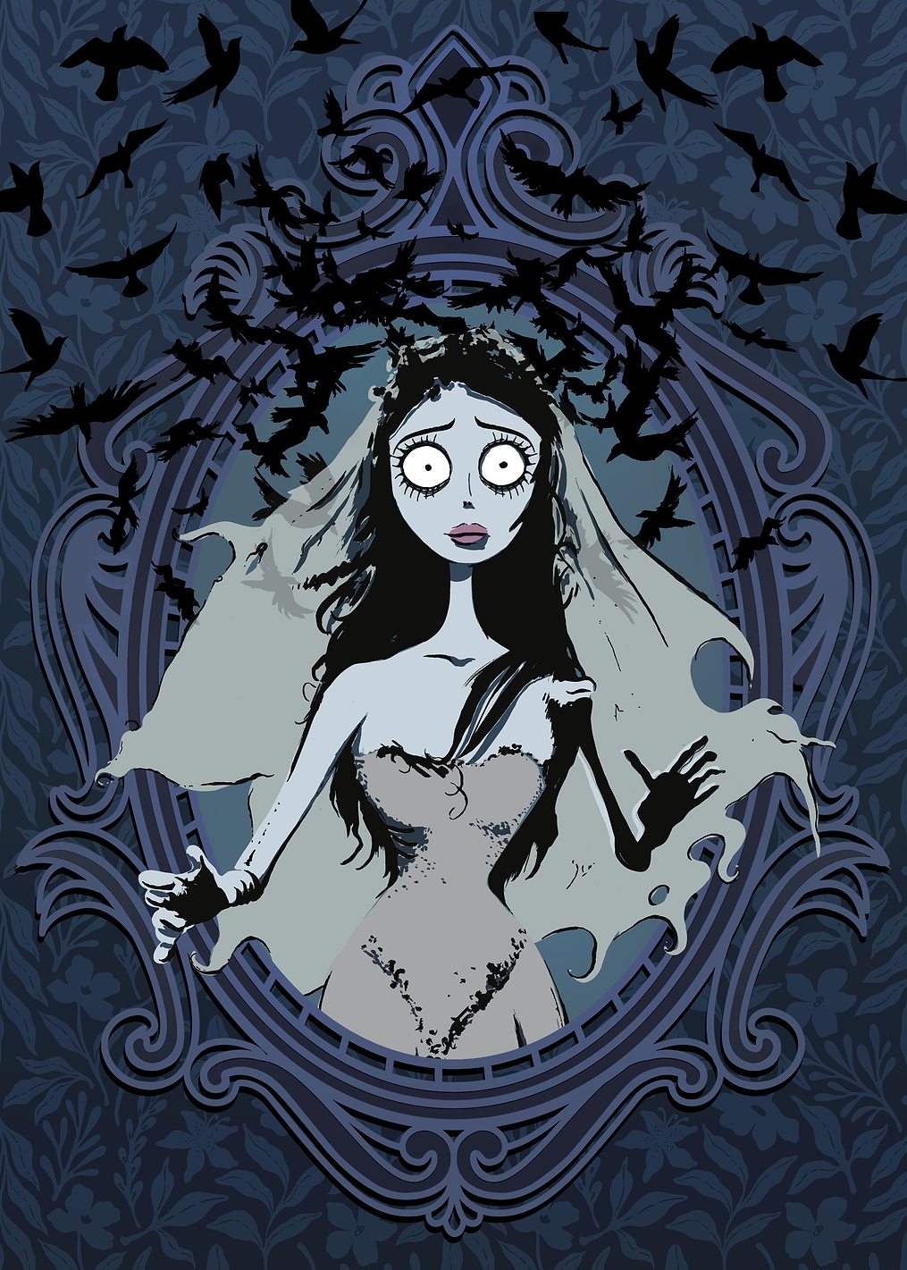 Corpse Bride: Emily's Gothic Reflection: постер из коллекции Corpse Bride