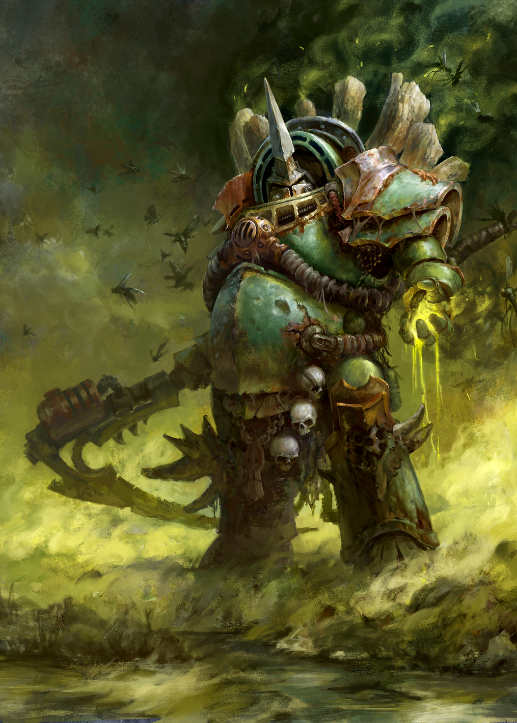 Typhus the Traveler, Herald of Nurgle: постер из коллекции Warhammer