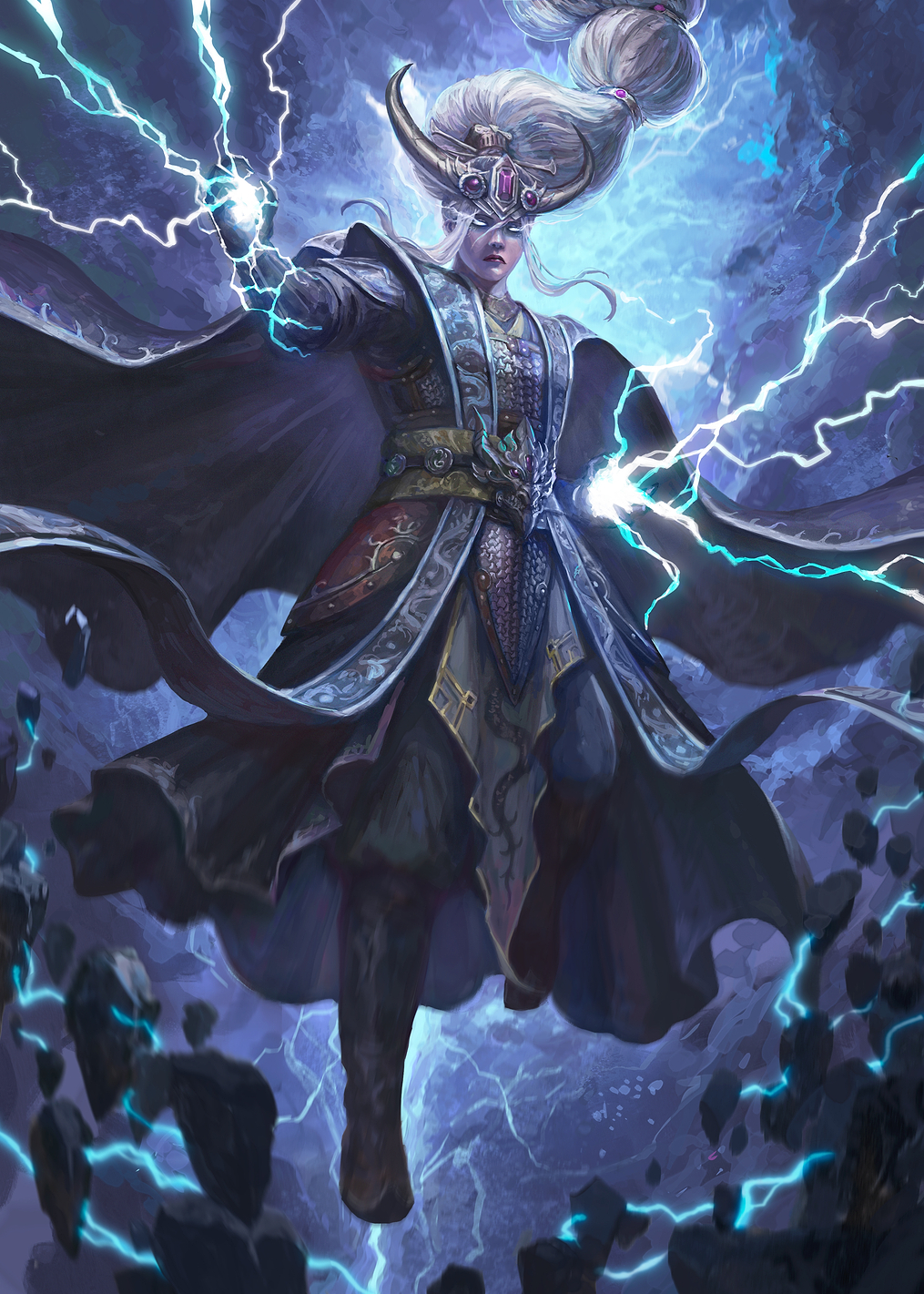 Miao Ying, the Storm Dragon: постер из коллекции Warhammer