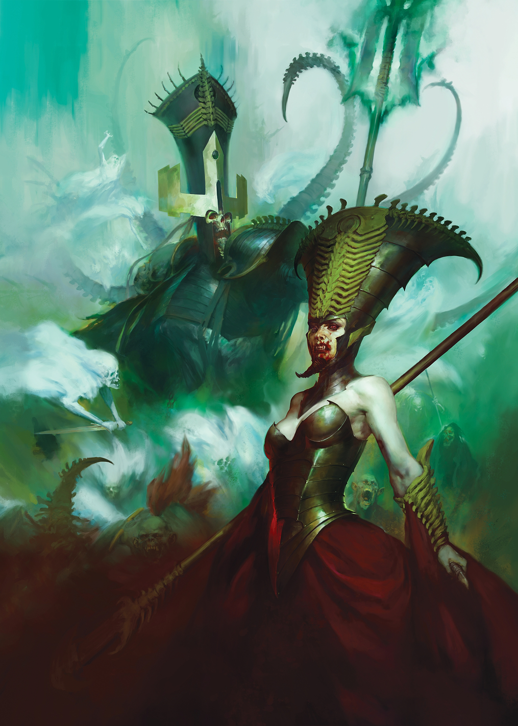 Neferata, Mortarch of Blood: постер из коллекции Warhammer