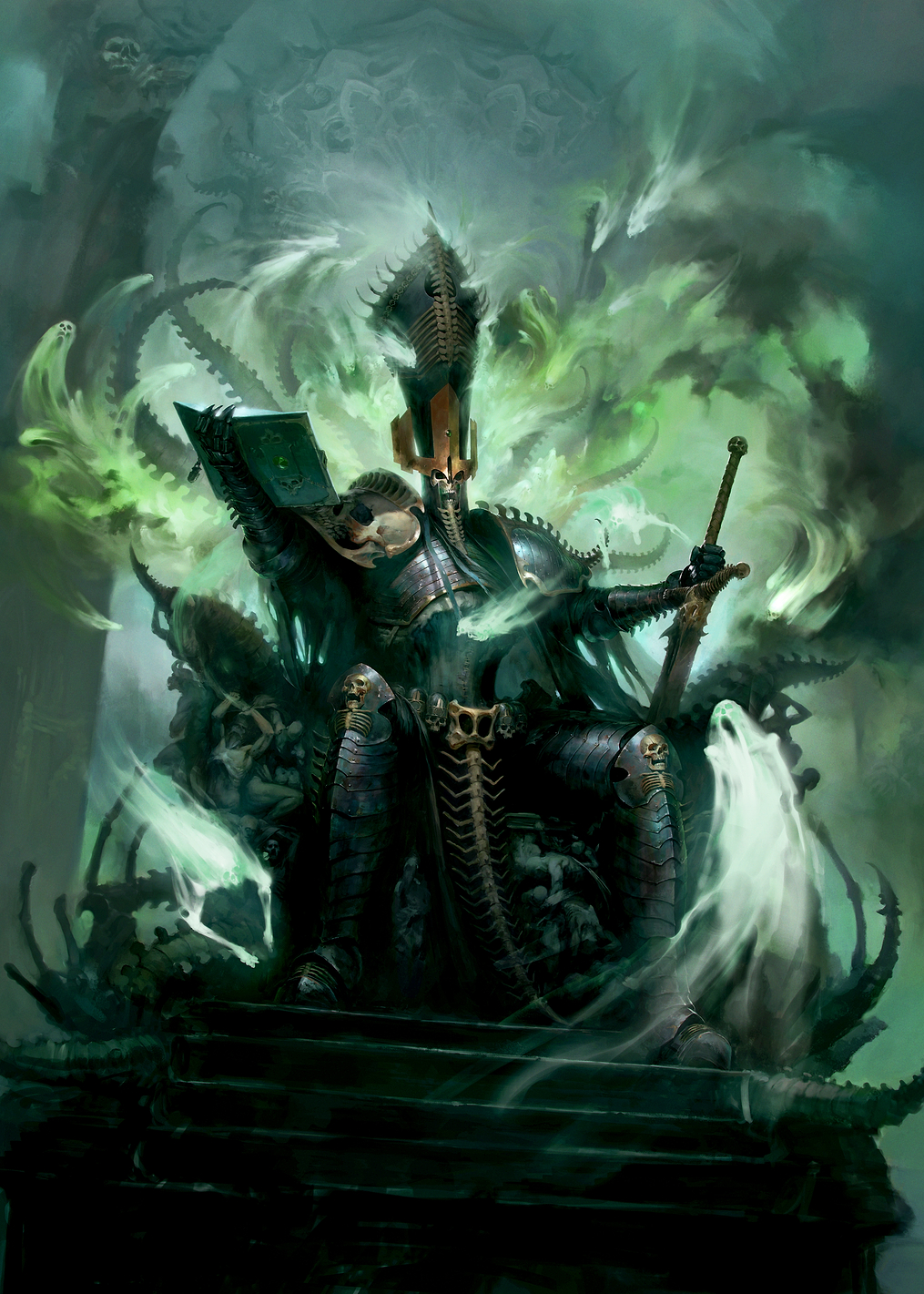 Nagash: постер из коллекции Warhammer