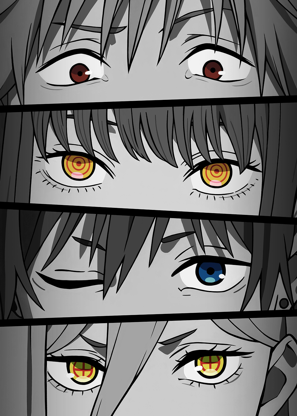 Chainsaw Man: Eyes of the Hunters in Grey: постер из коллекции Chainsaw Man