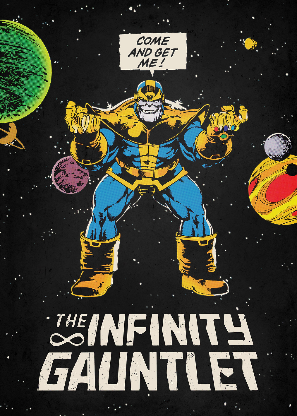 Thanos: Come and Get Me!: постер из коллекции Marvel