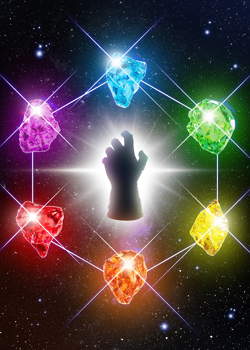 The Infinity Gauntlet & The Six Stones: постер из коллекции Marvel