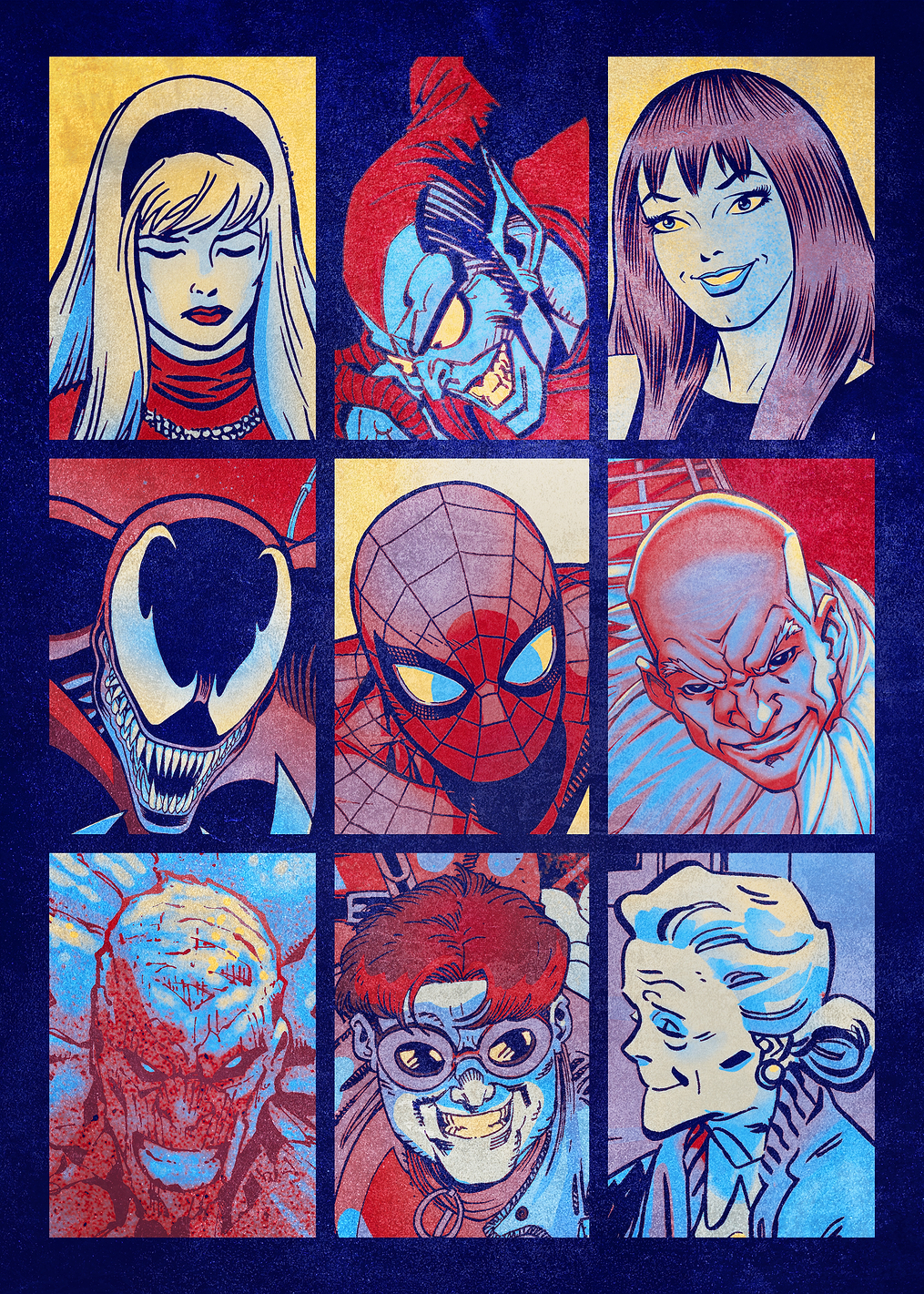 Spider-Man: Classic Roster: постер из коллекции Marvel