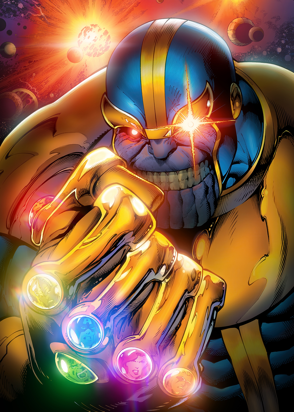 Thanos: Mad Titan of the MCU: постер из коллекции Marvel