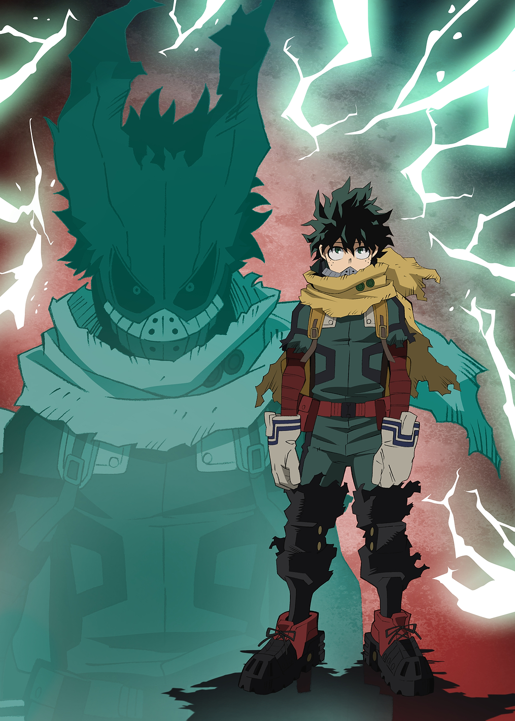 MHA Izuku Midoriya: Vigilante Unleashed: постер из коллекции My Hero Academia