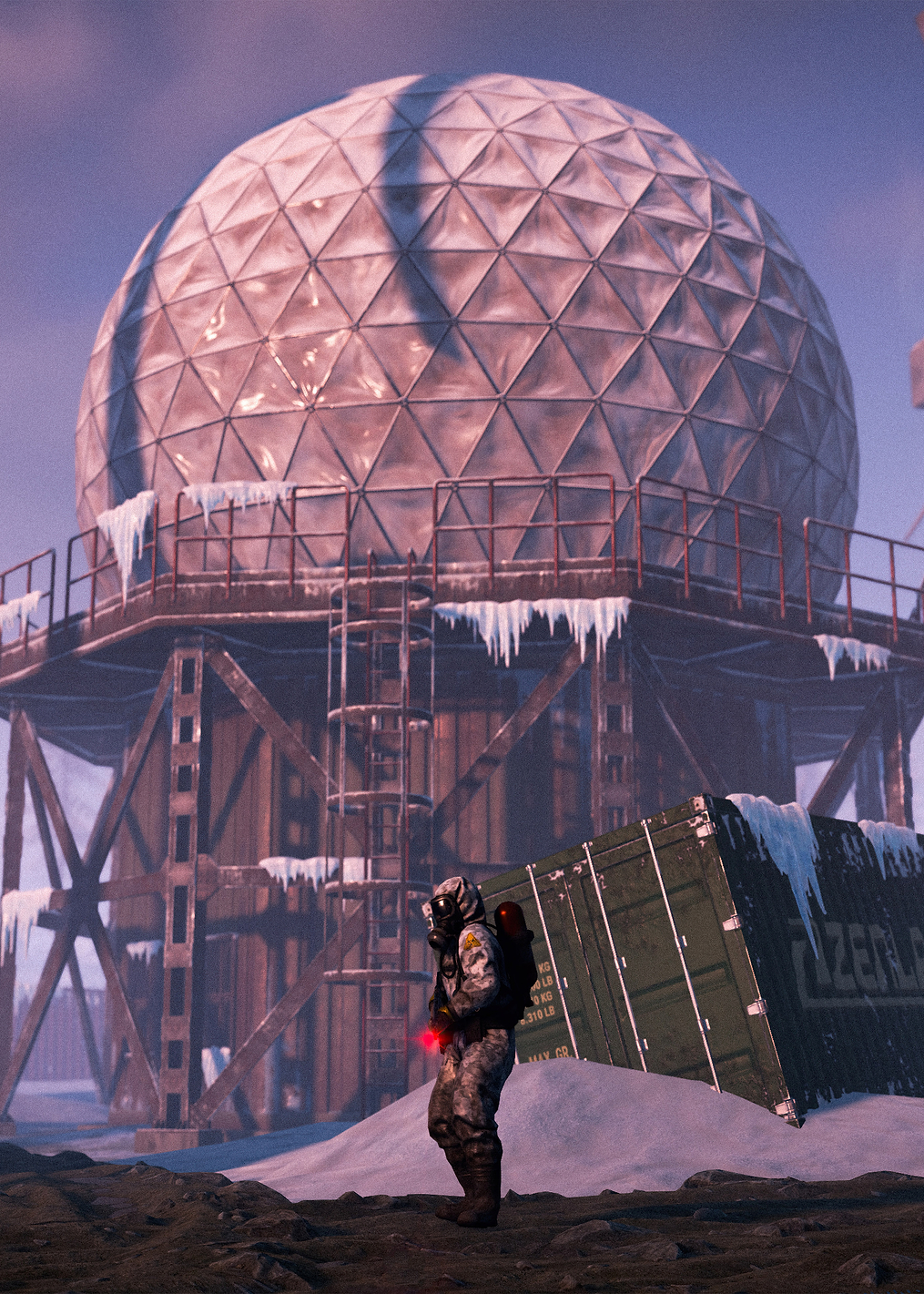Rust: Arctic Monument Vigil: постер из коллекции Rust Game