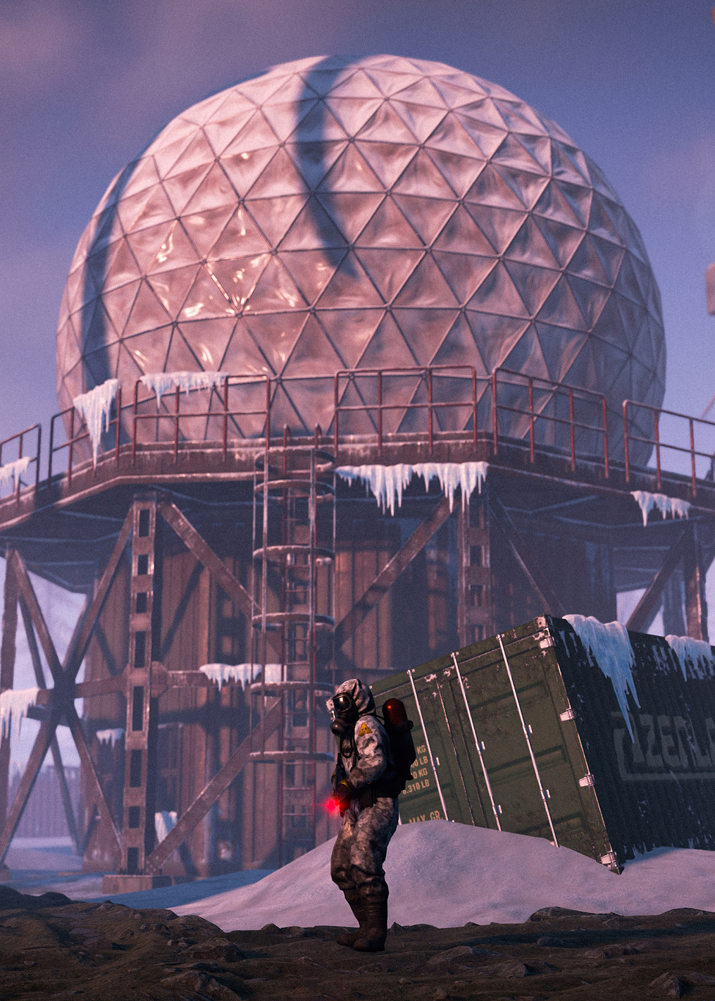 Rust: Arctic Research Base: постер из коллекции Rust Game