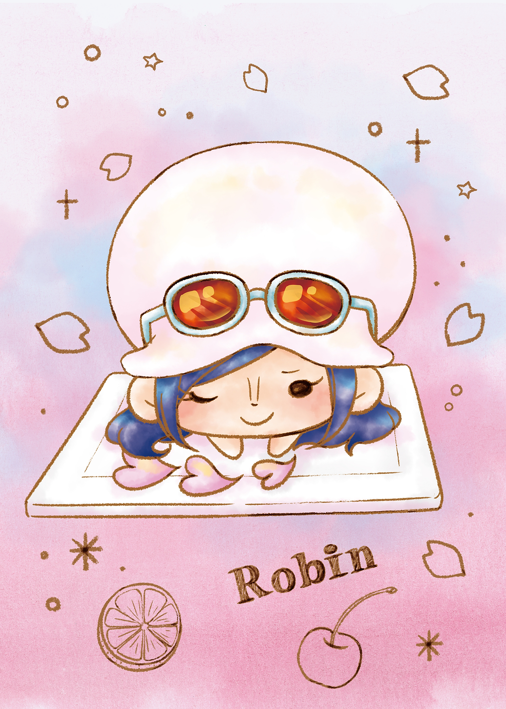 One Piece Robin's Serene Slumber: постер из коллекции One Piece