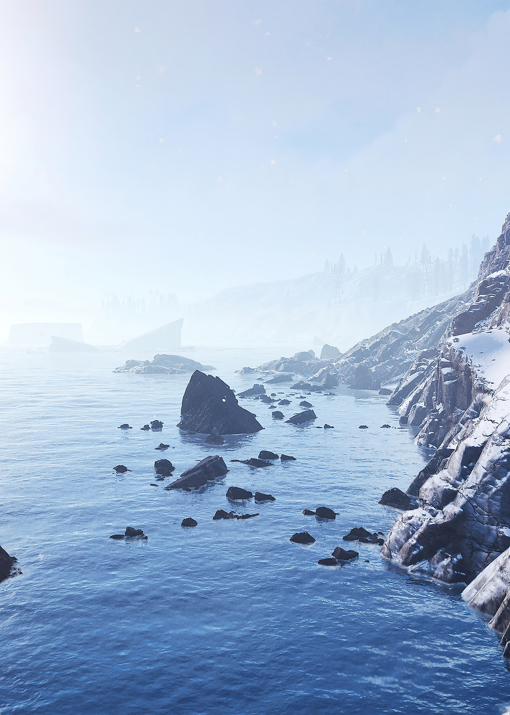 Rust: Frozen Coastline Vista: постер из коллекции Rust Game
