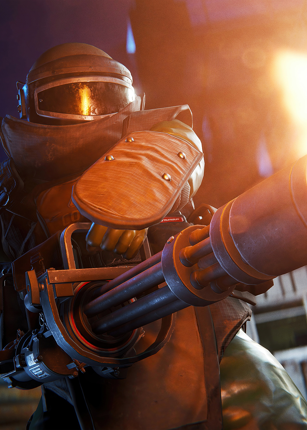 Armored Assault: Minigun Mayhem: постер из коллекции Rust Game