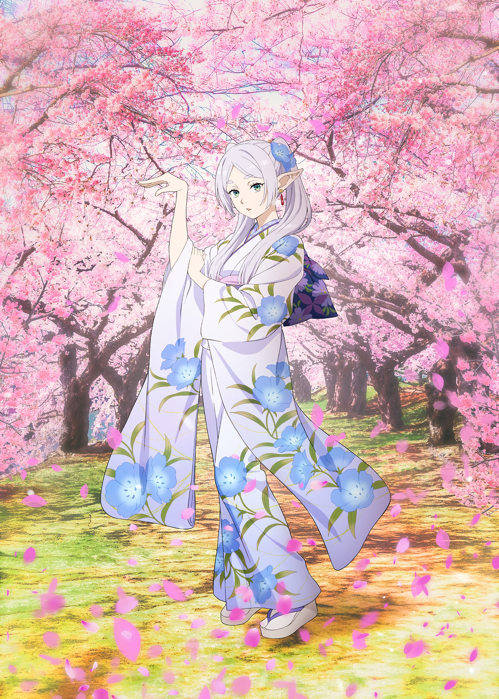 Frieren Sakura Cheery Blossom: постер из коллекции Frieren: Beyond Journey's End