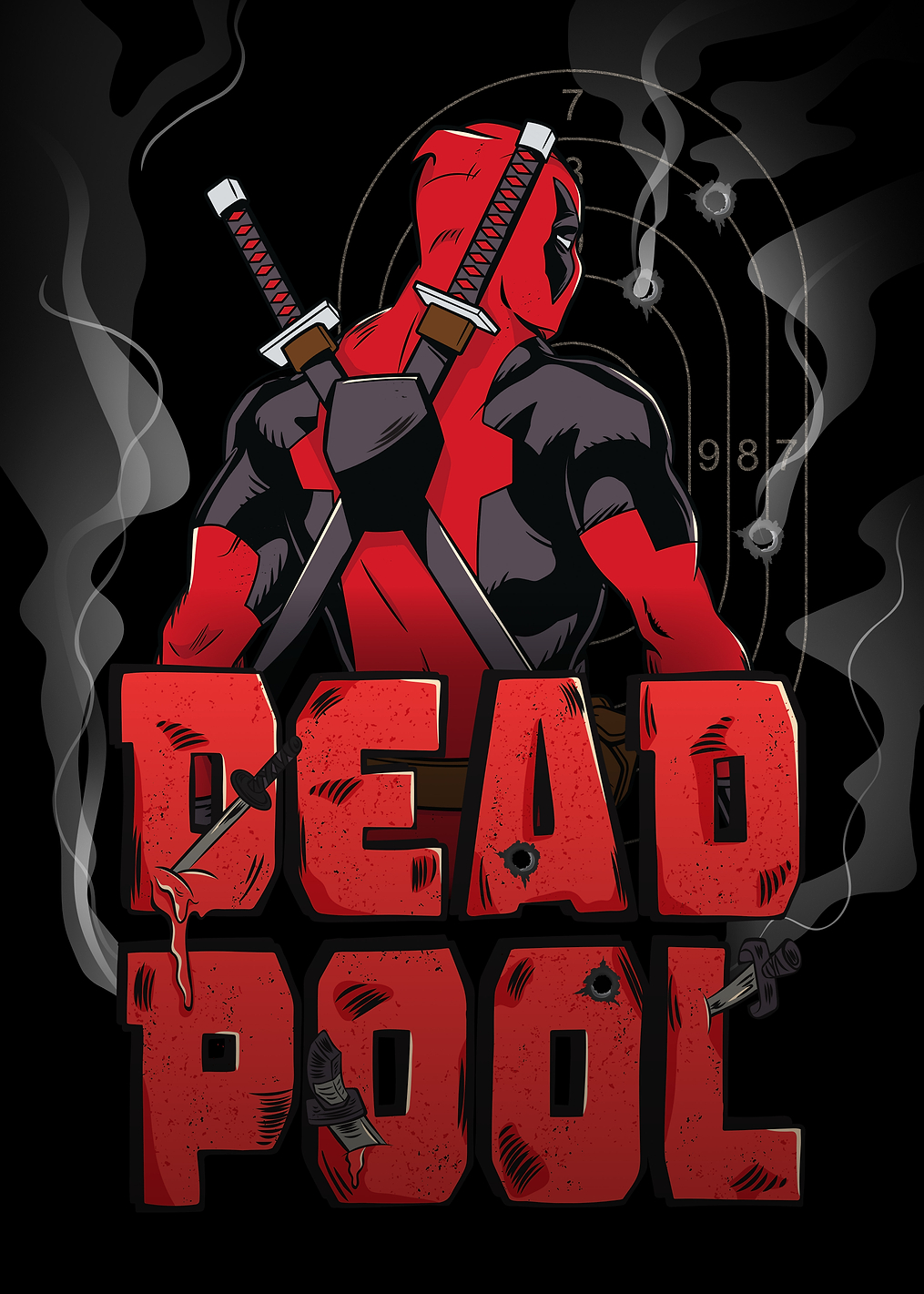 Deadpool: Mercenary Mayhem Unleashed: постер из коллекции Marvel