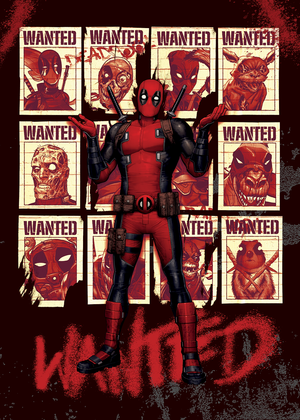 Deadpool Multiverse Most Wanted: постер из коллекции Marvel