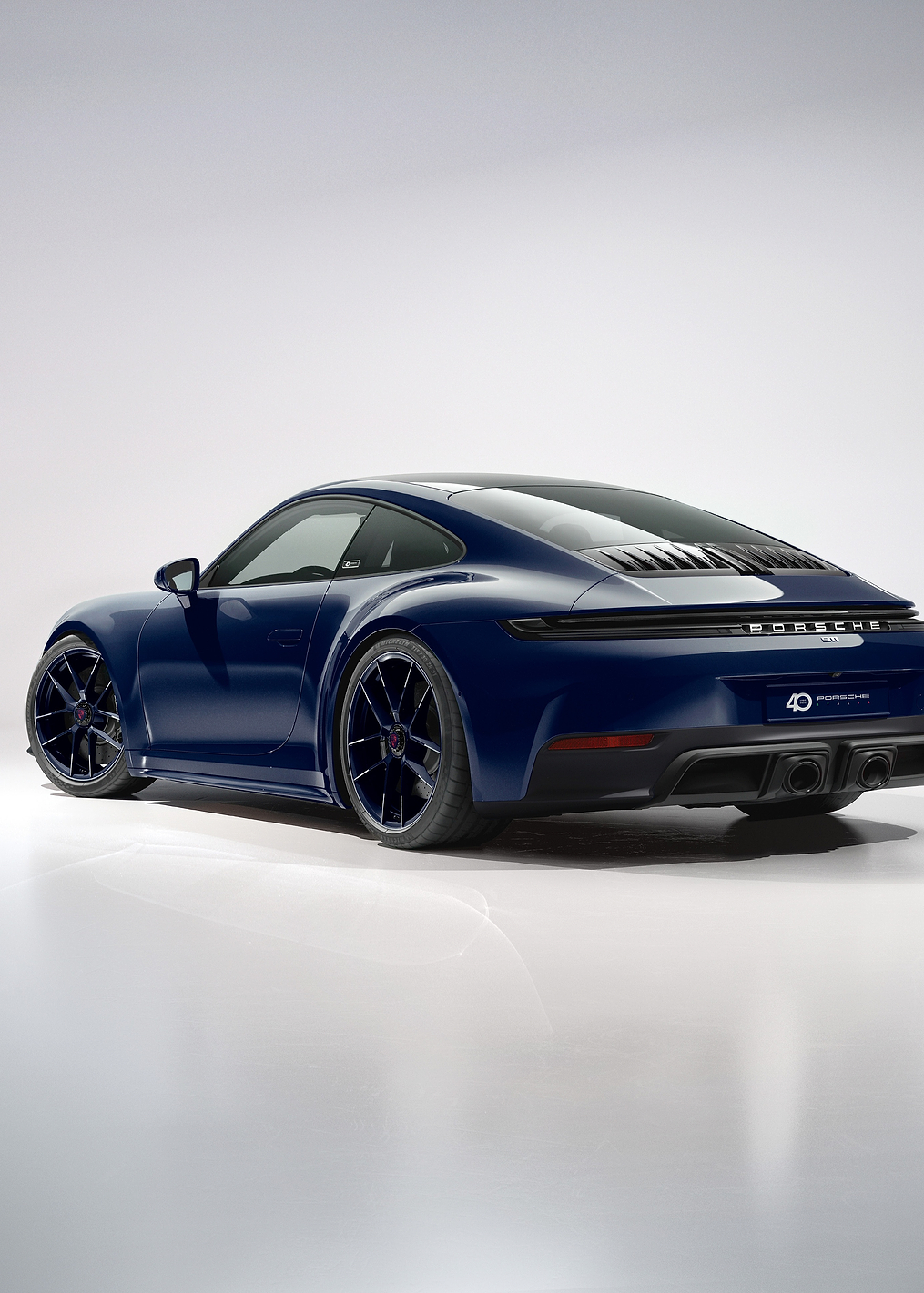Azure Velocity: Porsche 911: постер из коллекции Porsche