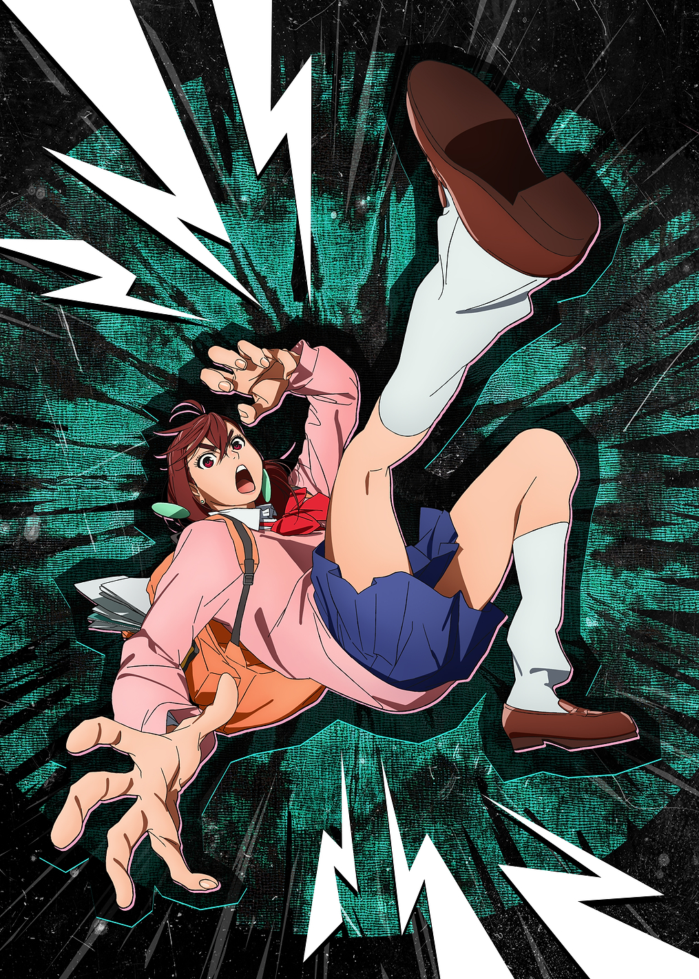 Momo Ayase's Supernatural Plunge: постер из коллекции DAN DA DAN