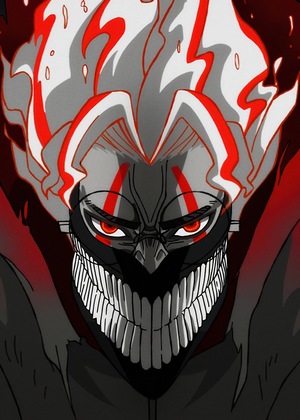 Okarun's Ferocious Yokai Transformation: постер из коллекции DAN DA DAN