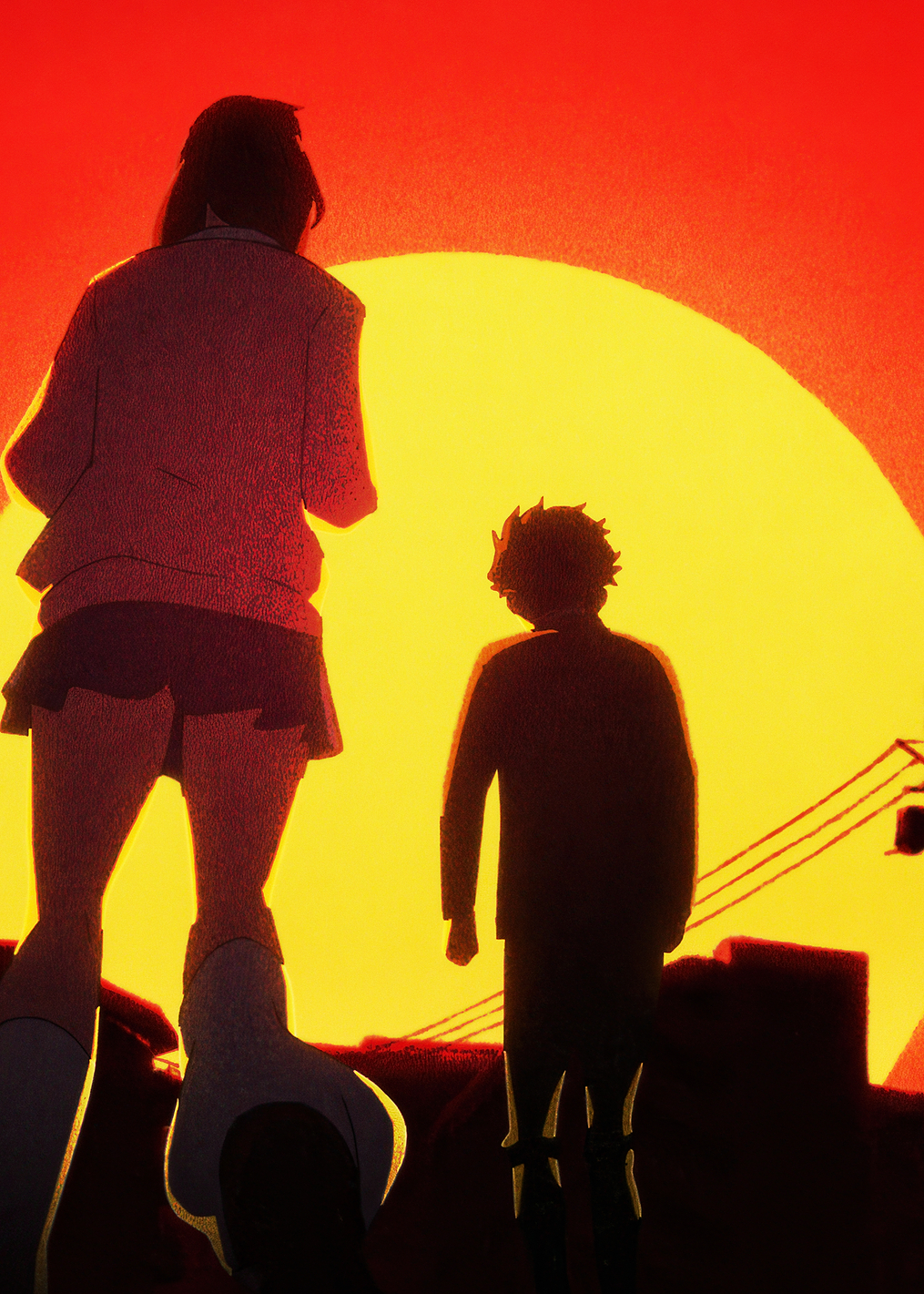 Dan Da Dan: Sunset Horizon: постер из коллекции DAN DA DAN