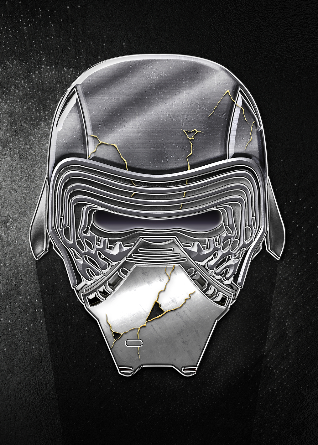 Silver Kylo Ren: постер из коллекции Star Wars
