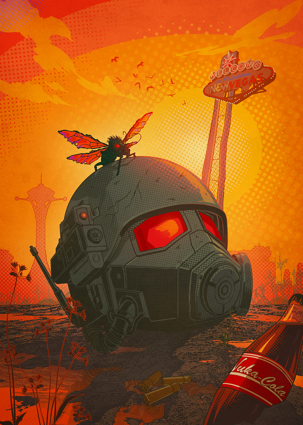 Fallout: Wasteland Vigil - New Vegas Icon: постер из коллекции Fallout
