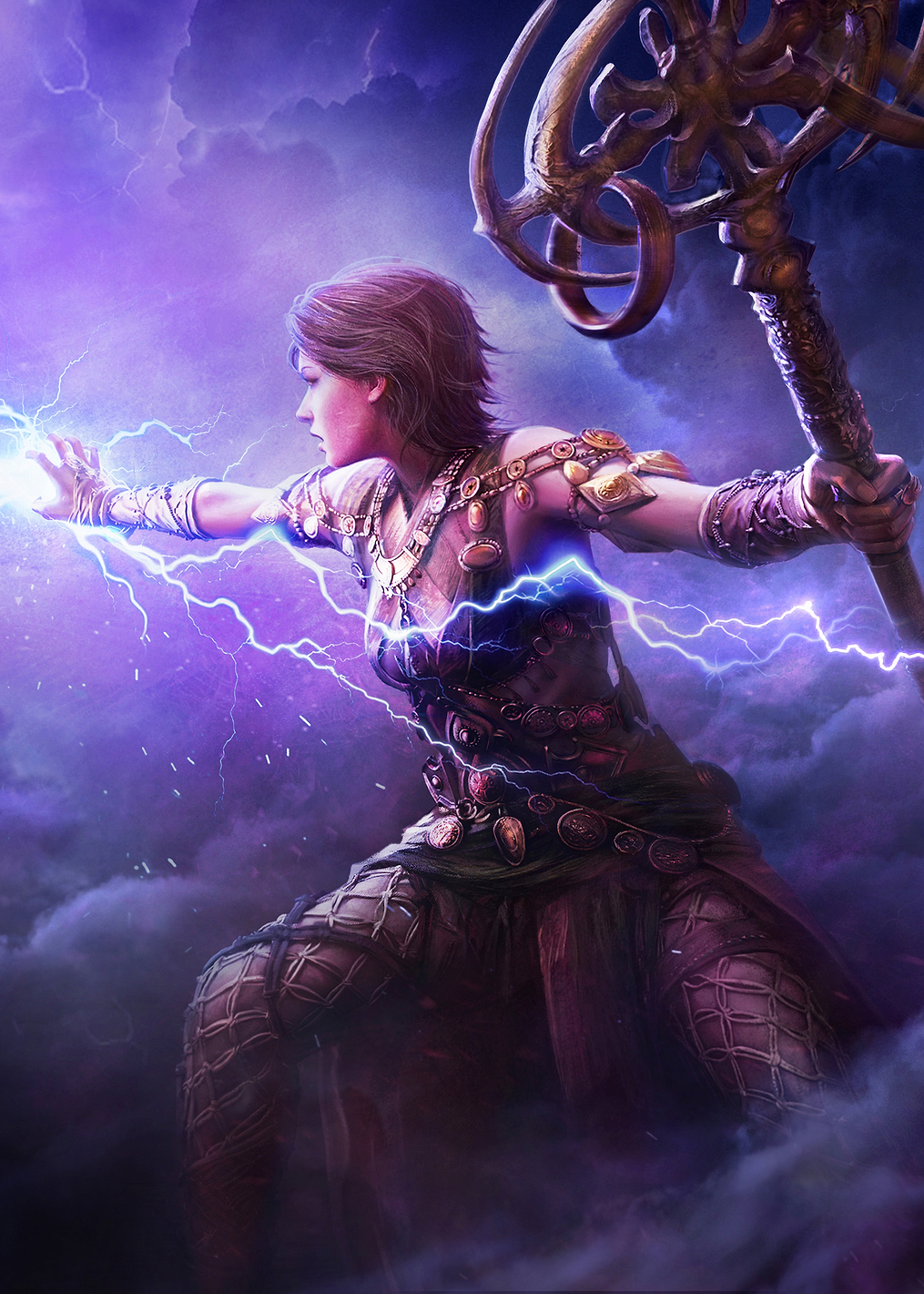 Path of Exile 2 - Sorceress: постер из коллекции Path of Exile