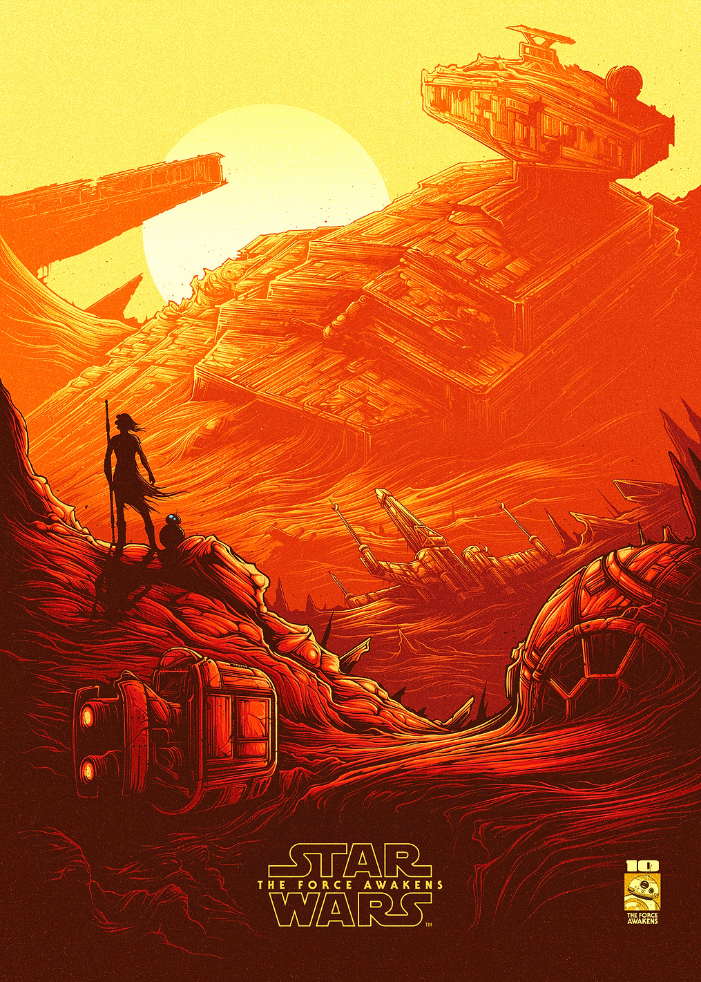 The Force Awakens: Jakku Dawn: постер из коллекции Star Wars
