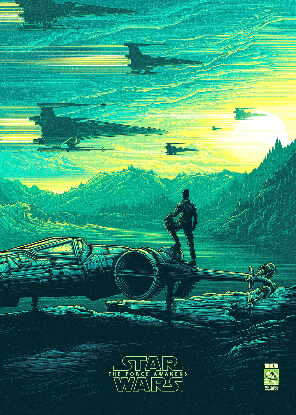 The Force Awakens: Starkiller Base: постер из коллекции Star Wars