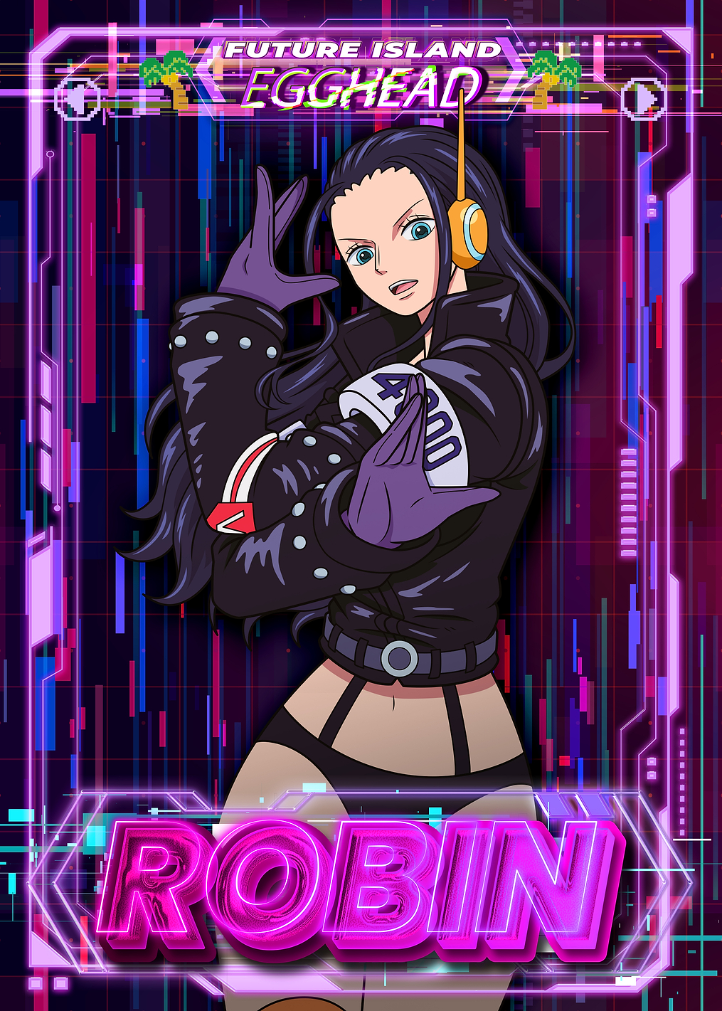 Robin's Future Island Style: постер из коллекции One Piece